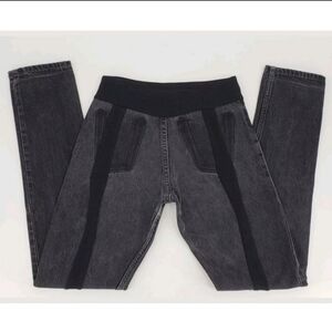The Reformation ALTERED Black 501 Levis Jeans